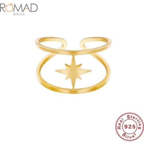 Romad Women's Gold Rings