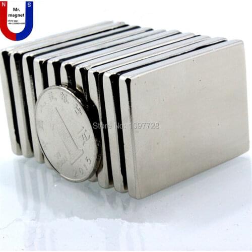 20pcs 40x30x4mm Super strong neo neodymium magnet 40x30x4, NdFeB magnet 40*30*4mm, 40mm x 30mm x 4mm magnets 40mmx30mmx4mm