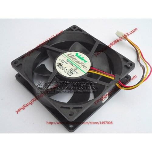 Nidec T92T12MUA7-57 J57 DC 12V 0.25A 90x90x25mm Server Cooling Fan