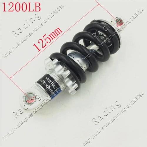 125MM 150MM 180MM 1200LB rear suspension shock for Electric Scooter Bike 47cc 49CC Mini Moto Dirt Bike ATV Quad Pocket Bike