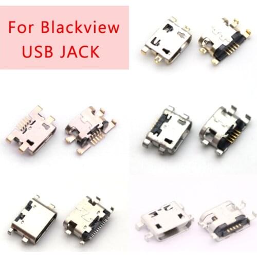 1PCS Micro USB Type C Jack Connector Socket Charging Port Plug For Blackview A5 A7 A8 A10 A30 A60 A80 Pro Max