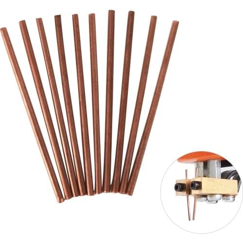 10Pcs Spot Welder Pin Used For JST-IIS Battery Spot Welding Machine Fixed Welding Copper Needles High Quality Replace Solder Pin