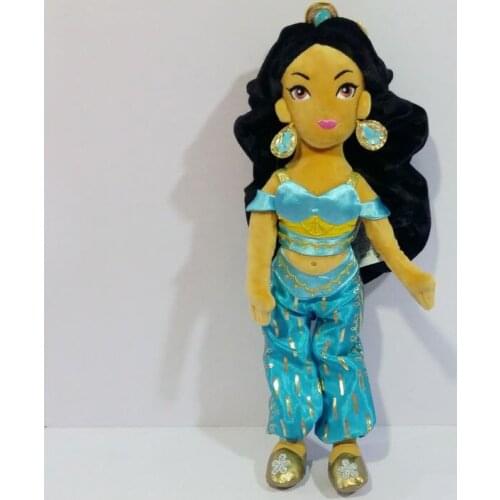 14.9" Aladdin and the magic lamp cartoon Jasmine Stuffed Plush Toys 38cm Cute Plush Toys Gifts for Kids Girlsfriend Decoration