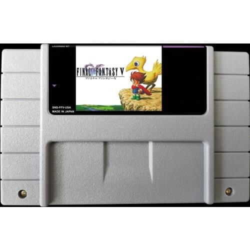 16Bit Games ** Final Fantasy 5 ( USA Version English translation!! )