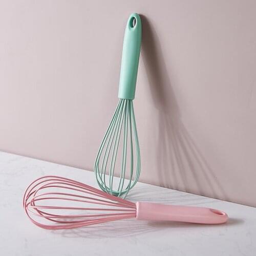 6inch New Egg Beaters Whisk Mixer Egg Beater Silicone Egg Beaters Kitchen Tools Hand Egg Mixer Cooking Foamer Wisk Cook