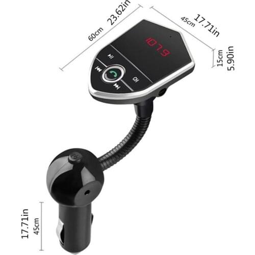 602 Wireless USB Phone Car Stereo Audio Music Receiver Adapter MP3 player Car Card FM hands-free