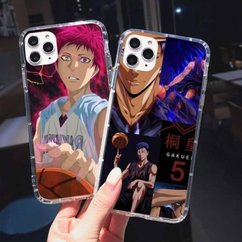 Kurokos Basketball Phone Case Transparent for iPhone 11 12 mini pro XS MAX 8 7 6 6S Plus X 5S SE 2020 XR