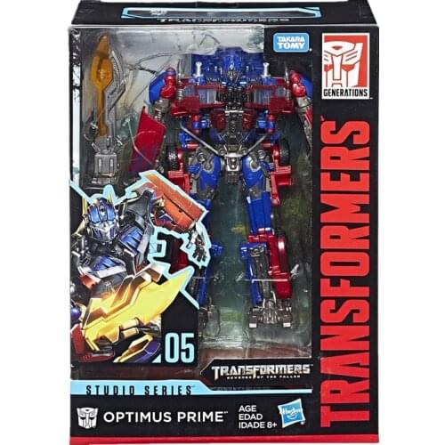 18cm Transformers Toys Studio Series 05 Voyager Class Movie 2 Optimus Prime Action Figure Volwassenen Collectie Model