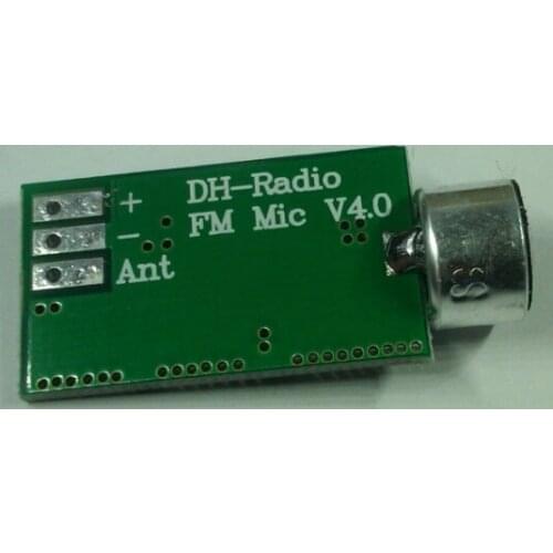 FM Microphone Transmitter Module MIC Wireless Audio Transmitter 100MHz Mini Wiretap Dictagraph Interceptor Home Theater