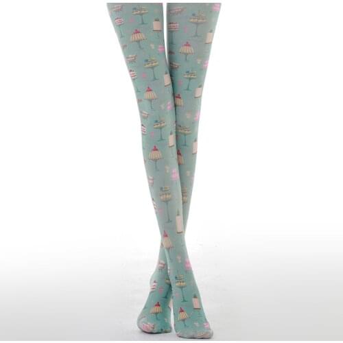 Sweet Pastry Pattern Pantyhose