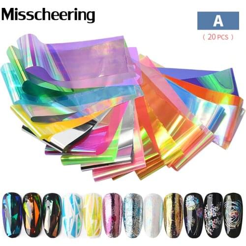 Misscheering Foil For Nail Design