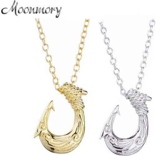 Moonmory 100% 925 Sterling Silver Japan Rock & Punk Dagger Pendant Necklace Sickle Men Pendants Jewelry New Design Best Gift