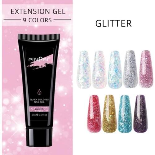 NEW Nail polish Nail Sequins Quick Extension glue without paper support crystal model extension glue Nail UV Gel Acrylic TSLM2
