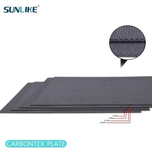 75 * 95mm Carbontex Board Panel For DIY Tug Washers For Fishing Reel Brake Friction Plate Thickness 0.5/0.6/0.7/0.8/1.0/1.5MM
