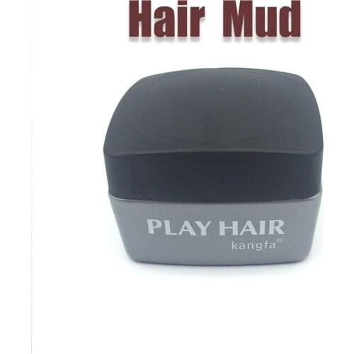 Hair shaping products barbershop/home hair mud/clay extra hold water soluble fashion style premium with factory price