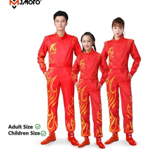 2021 Adult Karting Go Kart Race Rally suit Kids/Children ATV Motorcycle Riding Suit Kart Drift F1 One-piece Racing Training suit