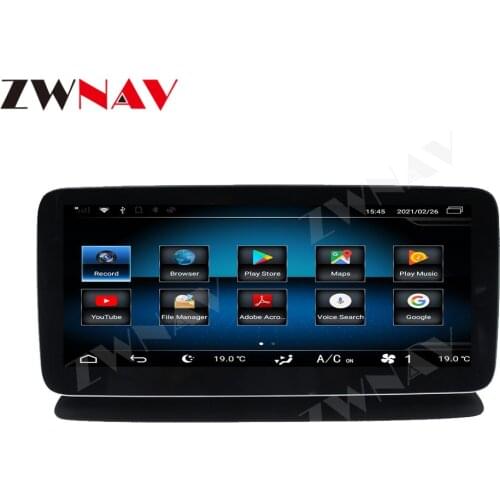 Built-in 8+68GB 10.25 Inch Car Radio For Mecerdes Benz CLS 2012-2015 Stereo Android 10.0 Car Navigation GPS Audio Multimedia