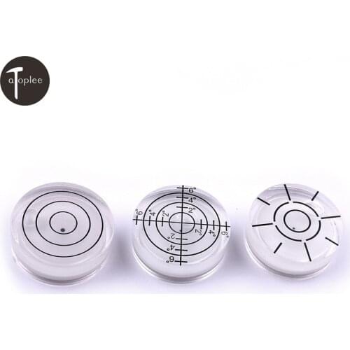 1PCS 32mm Diameter Directions-indicator/Cross-lines of 2/4/6degrees/Three Circular Lines For Camera Furniture Level Measuring