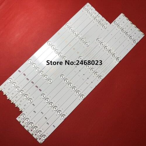 12pcs LED backlight strip 11 lamp for Chang-hong 50" TV LED50C2000i LED50C2080I LEDL50J2S L50A300M SVJ500A37 LB-C500F15-E1-A-SE2