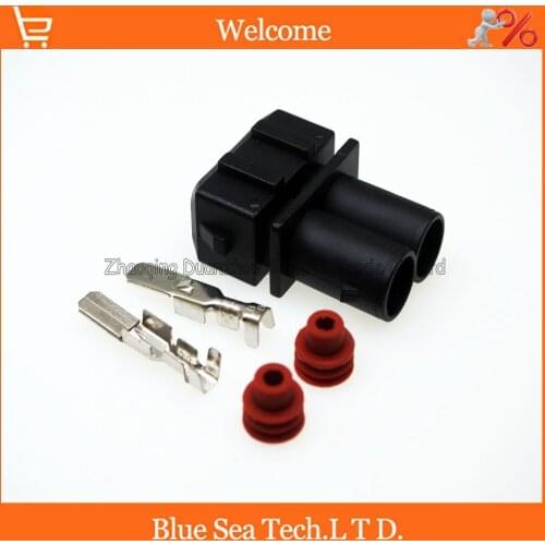 2 Pin 4.8mm male car connector,Auto sensor electrical plug for car ect