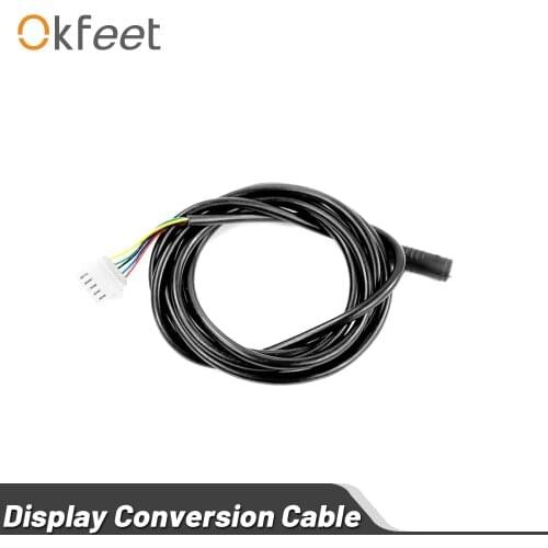 Okfeet 5 Pin Waterproof Convert SM Connector Cable for Kunteng Display