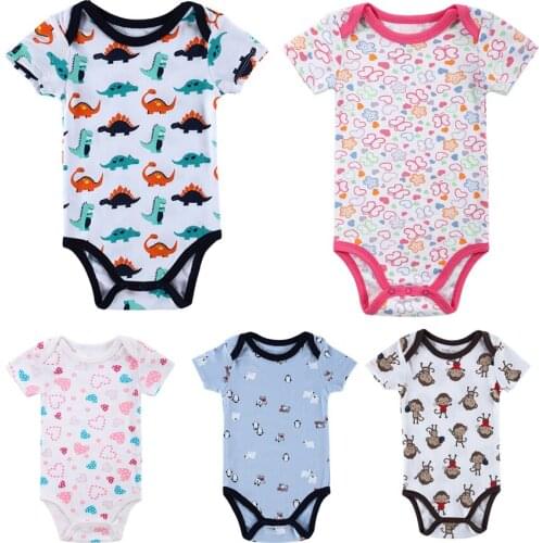 BBURQT Bodysuit With Short Sleeves For Babies