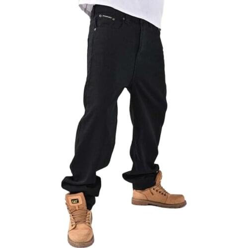Autumn Winter Big Size Pants Man Plus Size 44 46 Hip Hop Baggy Pants Mens Male Leisure Trousers Fashion Design Menswear