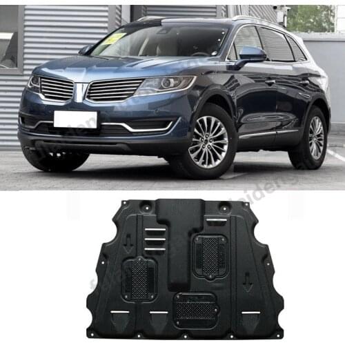 1pcs For Lincoln MKX 2016-2019 Car Under Engine Splash Shield Guards Cover Mudguard car styling accessories