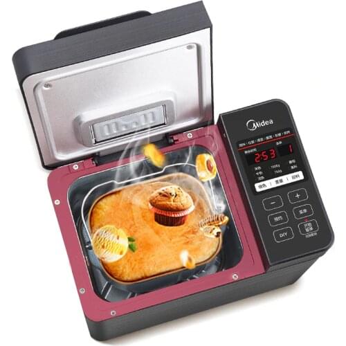 Household Bread Maker Machine Electric Bread Toaster Fully Automatic Intelligent Noodle Fermentation Bread Baking Machine