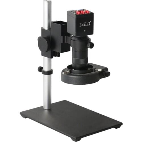 13 14 36 37 38 48MP HDMI VGA USB TF Digital Video Microscope Camera +100X C Mount Lens For Phone PCB Soldering Repair