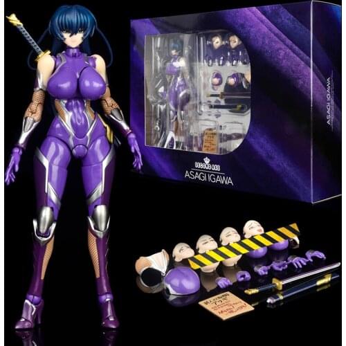 Anti-Demon Ninja Asagi Hentai Action Figure Igawa Asagi PVC Anime Sexy Figure Toy Model Dolls Adult Collection Gift