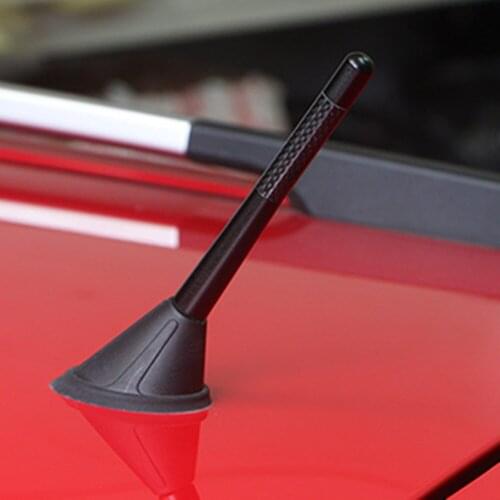 Carbon Fiber Short Radio Antenna for Buick REGAL Lacrosse Avenir ENCORE Enclave Envision Royaum VERANO Avista Cascada GL8 GL6