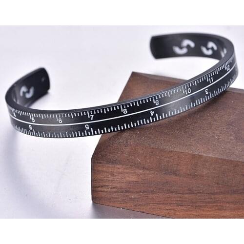 Bracelets Opening Stainless Steel C-type Cuff Bangles Bracelet for Men Women Fashion Jewelry