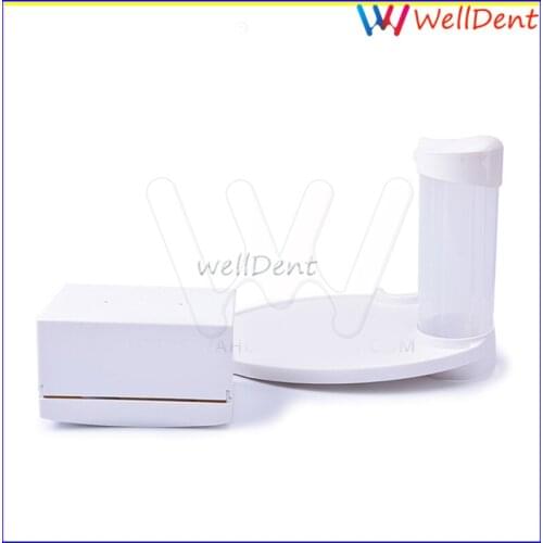 Dental Chair Scaler Tray 3IN1 Disposable Cup Storage Holder With 45mm Paper Tissue Box