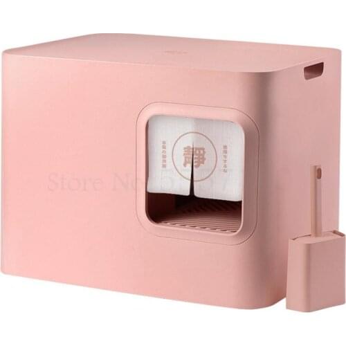 Fully Closed Cat Litter Box With Anti-spatter, Large Cat Toilet, Deodorant Cat Feces, Cat Supplies