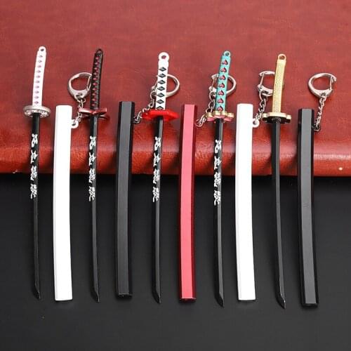 Ghost Blade Alloy Scabbard Sword Model Game Props Household Ornaments Animation Surrounding Collection Souvenirs Creative Gift