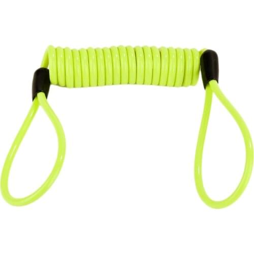 150cm Motorcycle Alarm Disc Lock Security Anti Thief Motorbike Disc Lock Reminder Coil Cable Bicycle Security