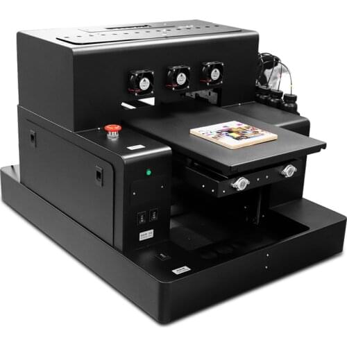 High Speed A3 UV Printer Automatic Flatbed Printer With Epson DX5 Print Head For Phone Case, Bottle,Metal, Pen,Wooden,Leather