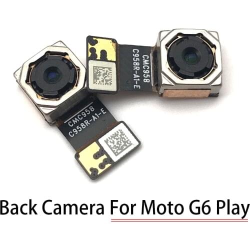 10PCS Rear Big Back Camera Flex Cable Main Camera Module Replacement Parts For Motorola Moto G6 Play（Brazil Version