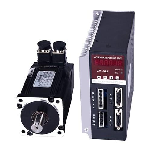 80ST-M02430 AC servo motor set 80 servo motor 2.4NM750W servo motor drive