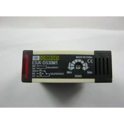 Free shipping Diffuse reflection photoelectric switch 90-250VAC detection distance 30CM adjustable