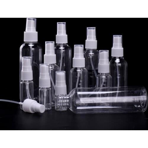 100ml Spray bottle Multi-specification perfume bottled water spray transparent plastic bottle toner water spray bottle
