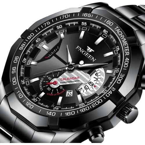 2020 Waterproof Wristwatch Male Clock Quartz Watches for Men Top Brand Luxury Steel Band Wrist Watch Business Relogio Masculino