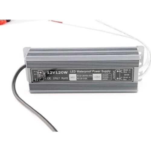 DC 12V 120W waterproof IP67 led driver Access control driver adapter led light transformer 10A power charger for leds