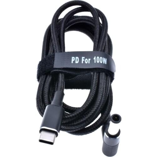 100W USB Type C to 6.0x3.7mm Male Plug Converter Dual E-Mark Chips USB C PD Charging Cable Cord for Asus FX-PRO Laptop PC