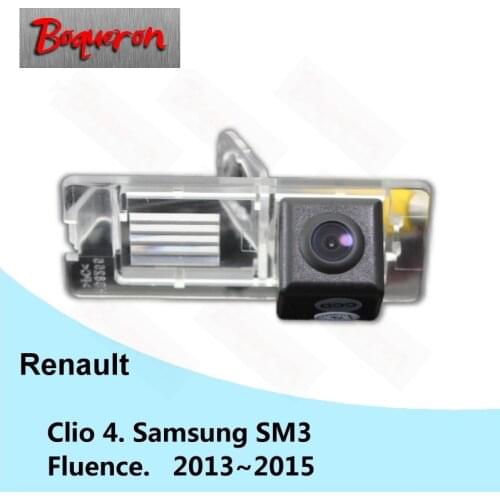 For Renault Clio 4 Samsung SM3 Fluence 2013 2014 2015 HD CCD Night Vision Backup Parking Reverse Camera Car Rear View Camera