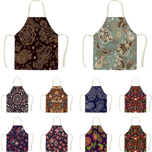 Color printing House cleaning For home and kitchen customizable apron Child apron Apron for hairdresser Women kitchen apron