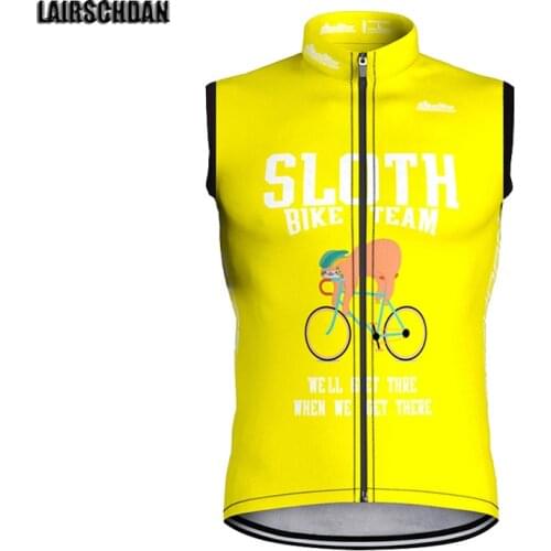 LairschDan 2021 Mens team Cycling Vests Sleeveless Breathable Shirts MTB Road Bike Bicycle Jersey High Quality Cycle Clothing