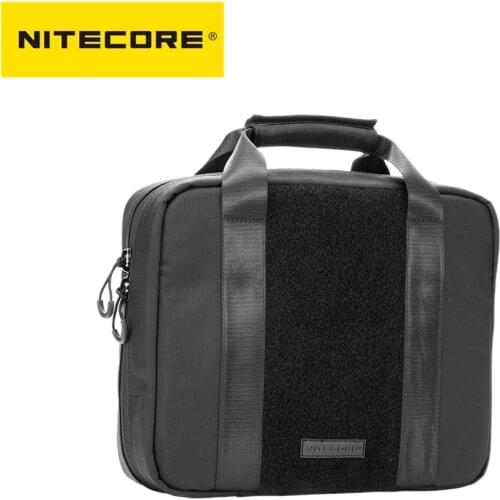 NITECORE NTC10 Gear Storage Daily Package 1050D Nylon Travel Kits Outdoor Black Men Famous Brand Shoulder Cool Hand Bag