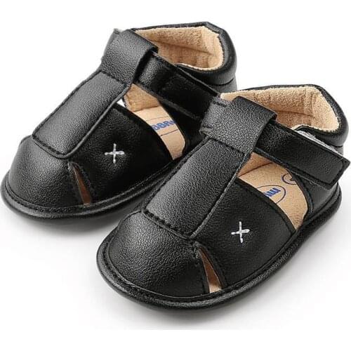 0-1 years old male baby cool soft bottom non-slip Baotou 6-12 months female baby toddler shoes breathable summer